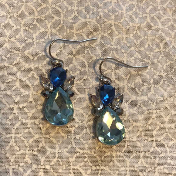 Jewelry - 3 for $25 Handmade blue pendent earrings